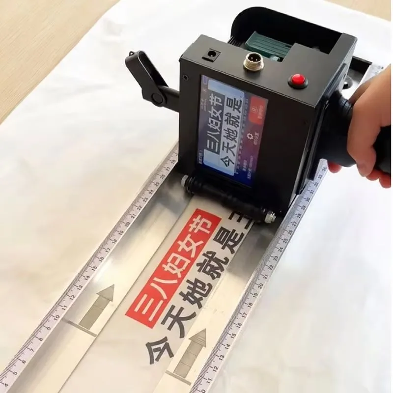 [Лучшие продажи] заводской оптовый ручной принтер портативный лучевой струйный маркировочный станок ручной принтер для печати кода QR для ПВХ