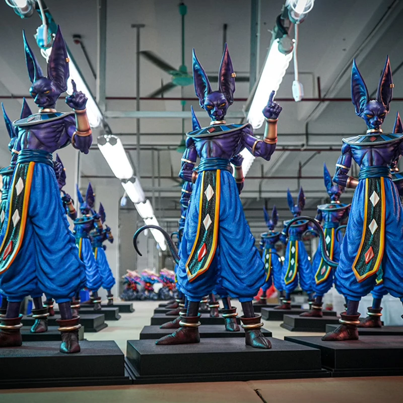 

2% Beerus Dragon Ball Jt Statue Anime Figure Garage Kit 53cm Destruction God Ornament Collectibles Doll Toys Boys Christmas Gift