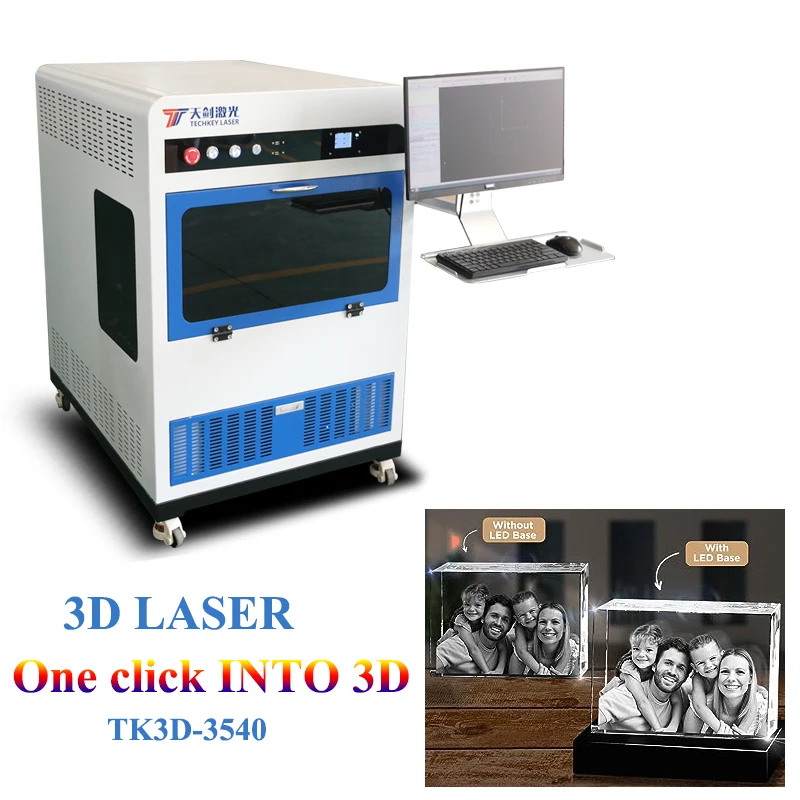 Glass Acrylic  3D   Engraving Machine - New Diode  with DXF Support