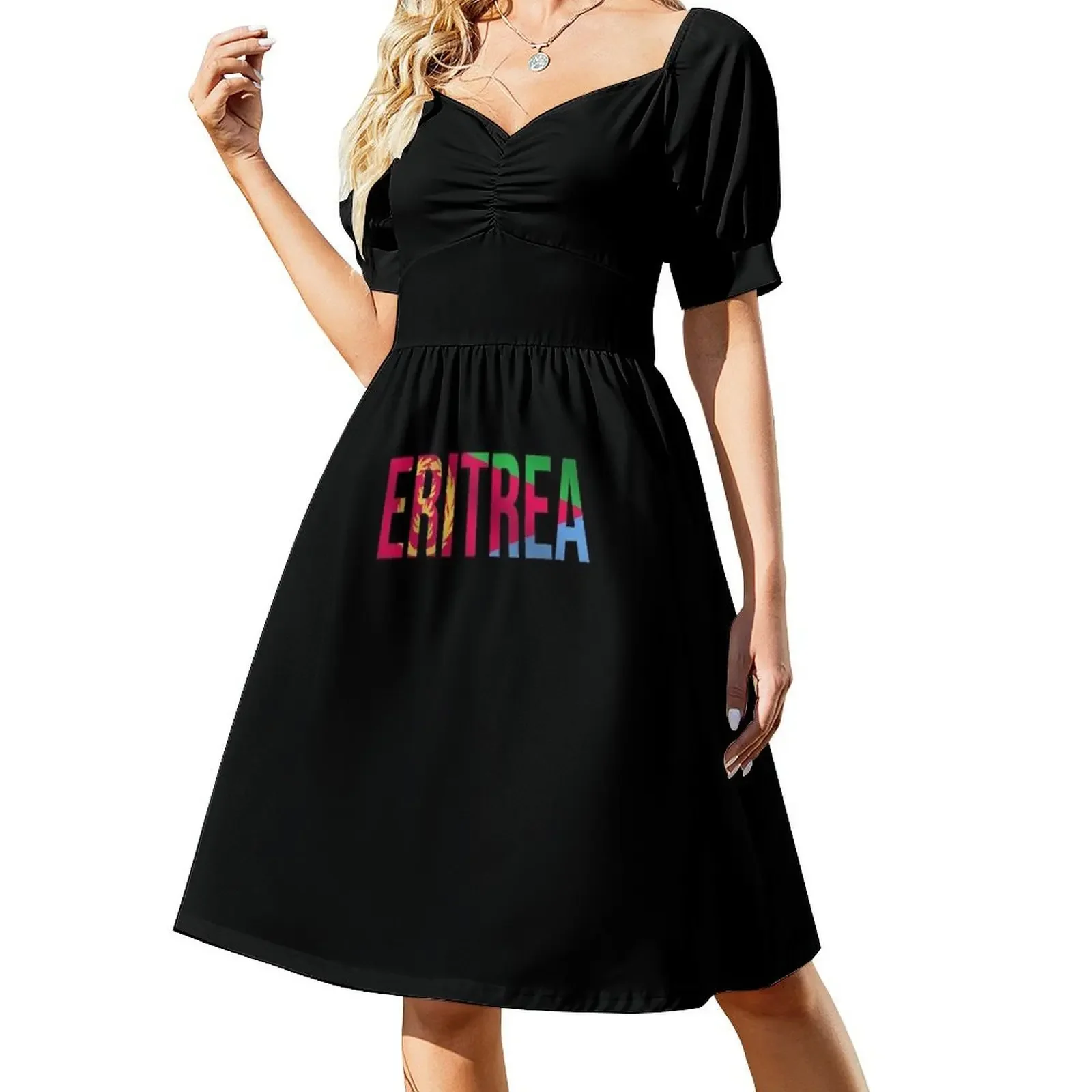 

Eritrea Short-Sleeved Dress festival outfit women prom dress 2025