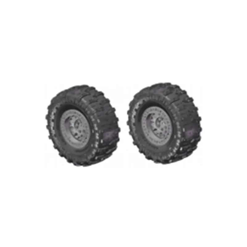 RGT Ersatzteile Reifen mit Rad R86732 R86733 für EX86130 Pro Runner Neues 1/10 elektrisches ferngesteuertes Modellauto