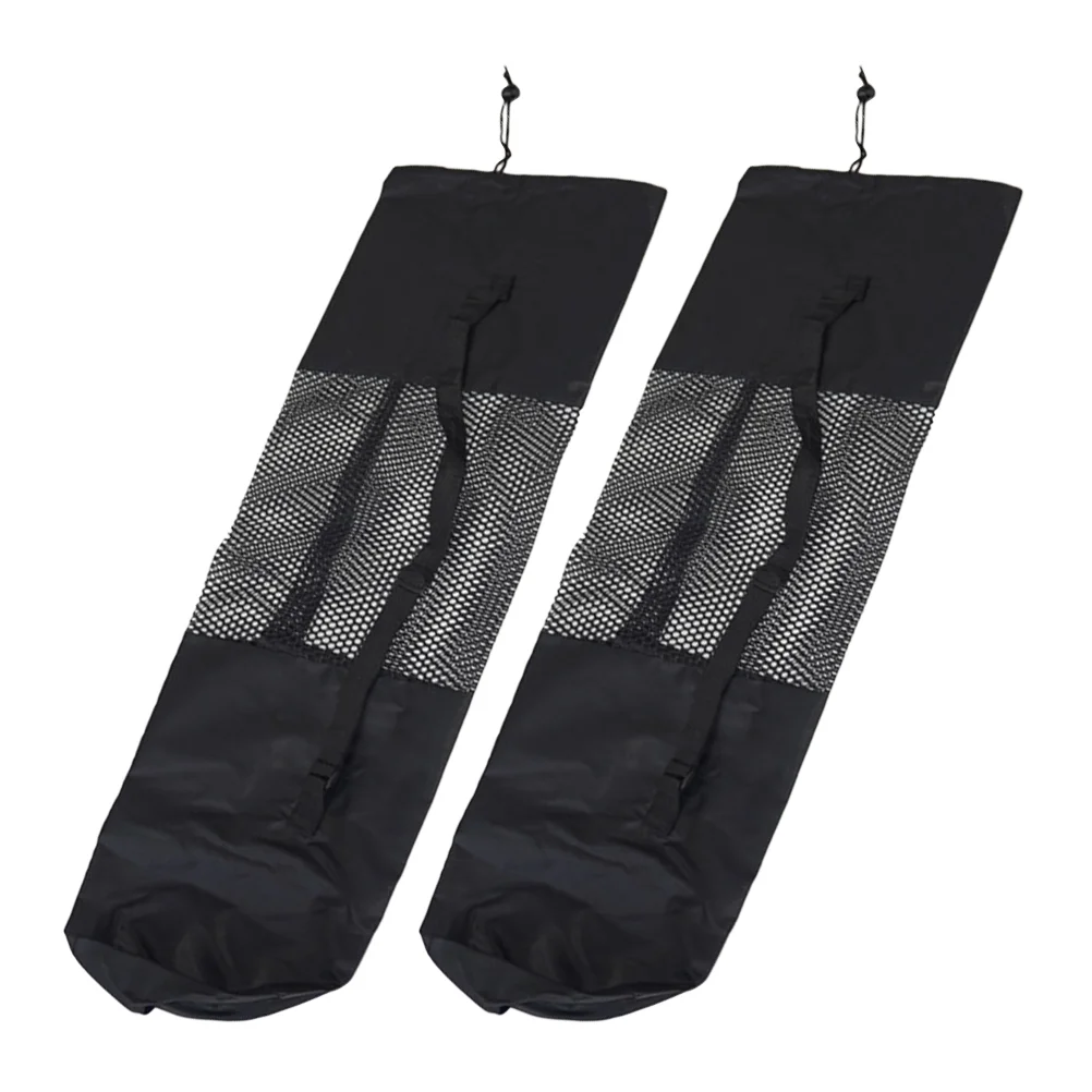 

2 Pcs Widen Yoga Food Bolsters Mesh Carrier 90X25X02CM Cloth Pad Sports Pouch