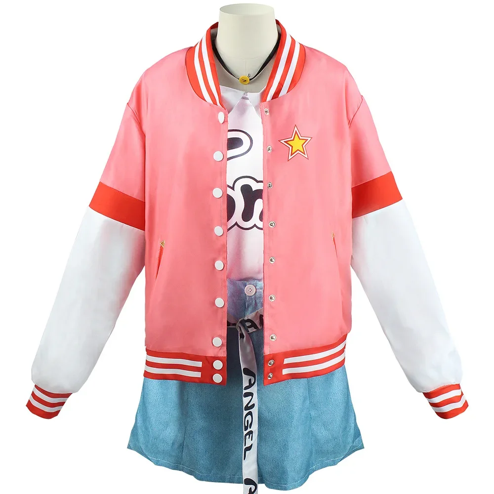 Azusawa Kohane Cosplay Costume Anime Colorful Stage Azusawa Kohane Outfits Wig Hat for Women Girls Carnival Comic Con view 4