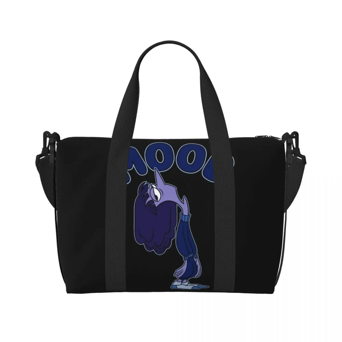 Custom Inside Out Ennui Mood Tote Bag Women Large Capacity Beach Gym Shoulder Travel Bag