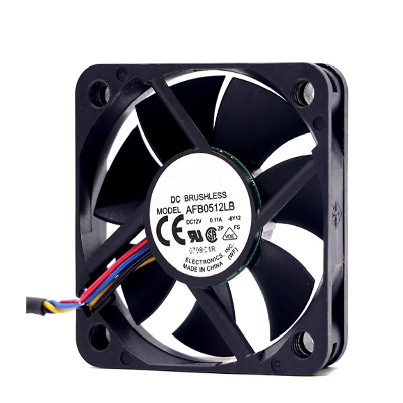 1pcs Cooling Fan AFB0512LB 5015 12V 0.11A 5CM PWM Temperature-Controlled Silent Case Cooling Fan