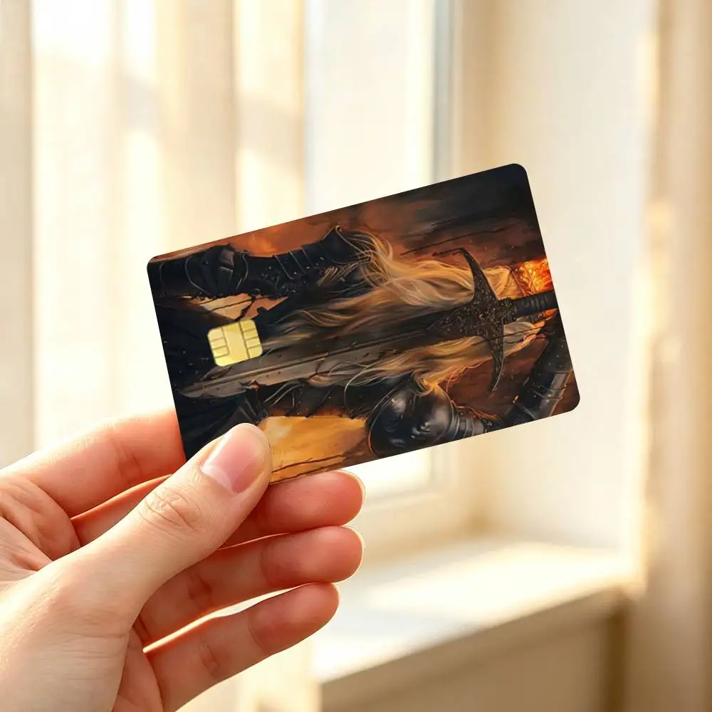 T-Throne Of Glass Wear-resistant Credit Card HD Stickers Premium matte film effectively prevents fingerprints and daily abrasion