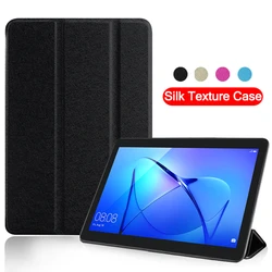 Funda For Huawei MediaPad T3 10 9.6'' AGS-W09 AGS-L09 AGS-L03 Frosted Back Cover Shockproof Protective Flip Tablet Cases cover