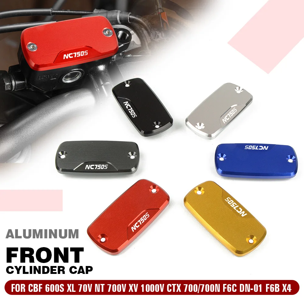 

Front Brake Clutch Cylinder Fluid Reservoir Cover Cap FOR HONDA CBF 600S XL 70V NT 700V XV 1000V CTX 700/700N F6C DN-01 F6B X4