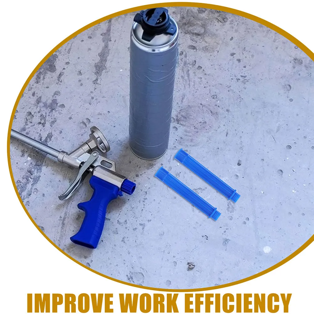 Plastic Caulking Nozzle Adapter Extended Adapter Converts Internal to External Threads Caulking Tube Extension