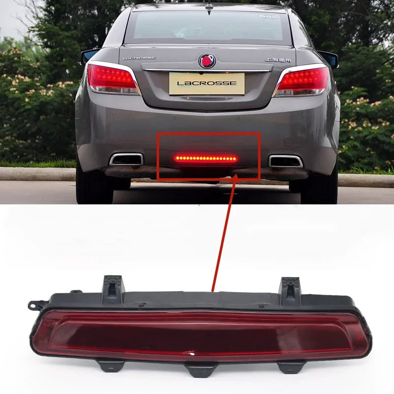 For Buick LaCrosse 2009 2010 2011 2012 2013 2014 2015 2016 2017 2018 2019  Rear bumper fog lights  bumper reflection light assy