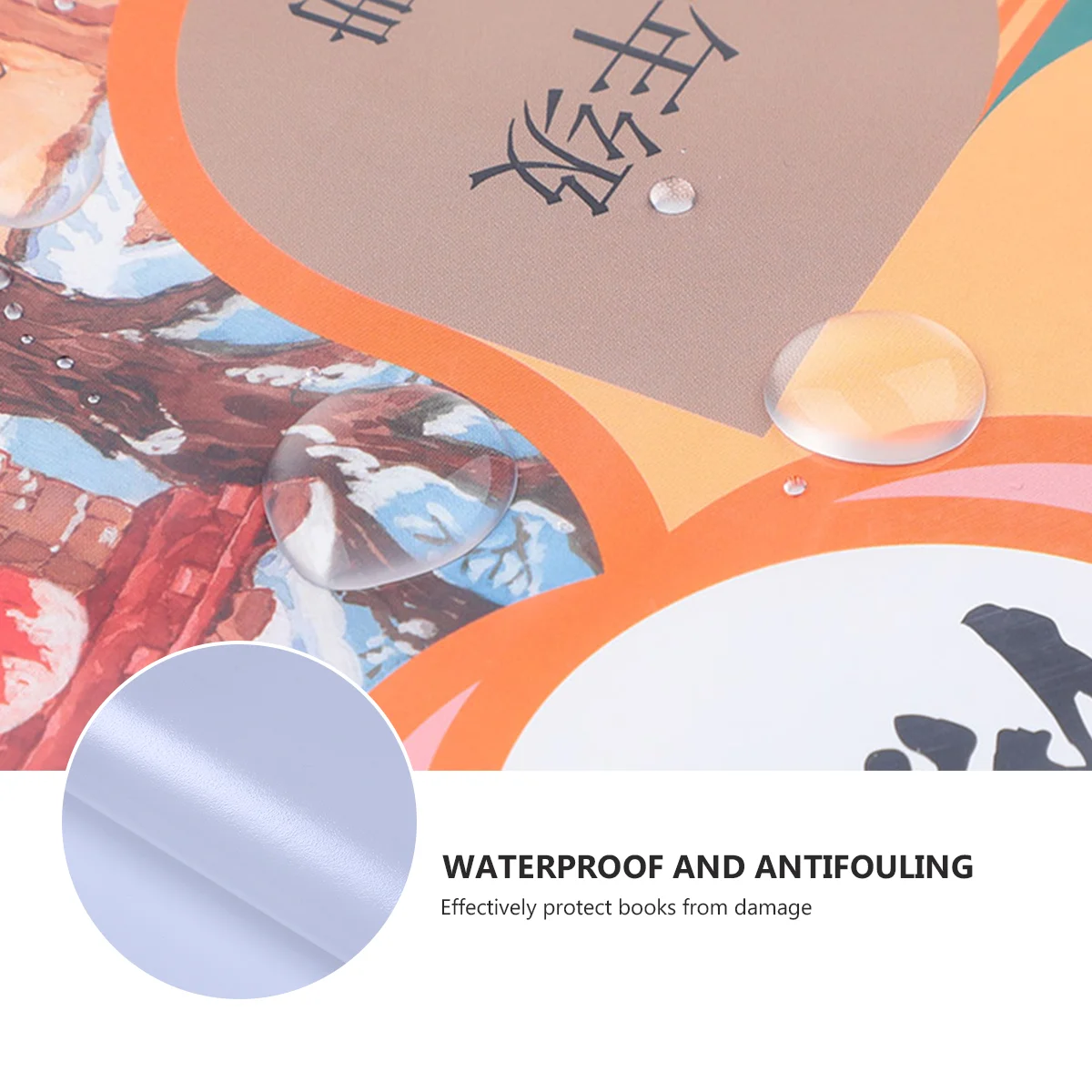 Book DIY Props Student Gifts Self-adhesive Cover Textbook Protective Covers Transparent