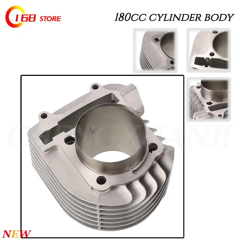 

Go-Karts & Motorcycle Replacement Needs Durable High-Quality Cylinder Heads for 180Cc Engines – Suitable for Beach Bikes