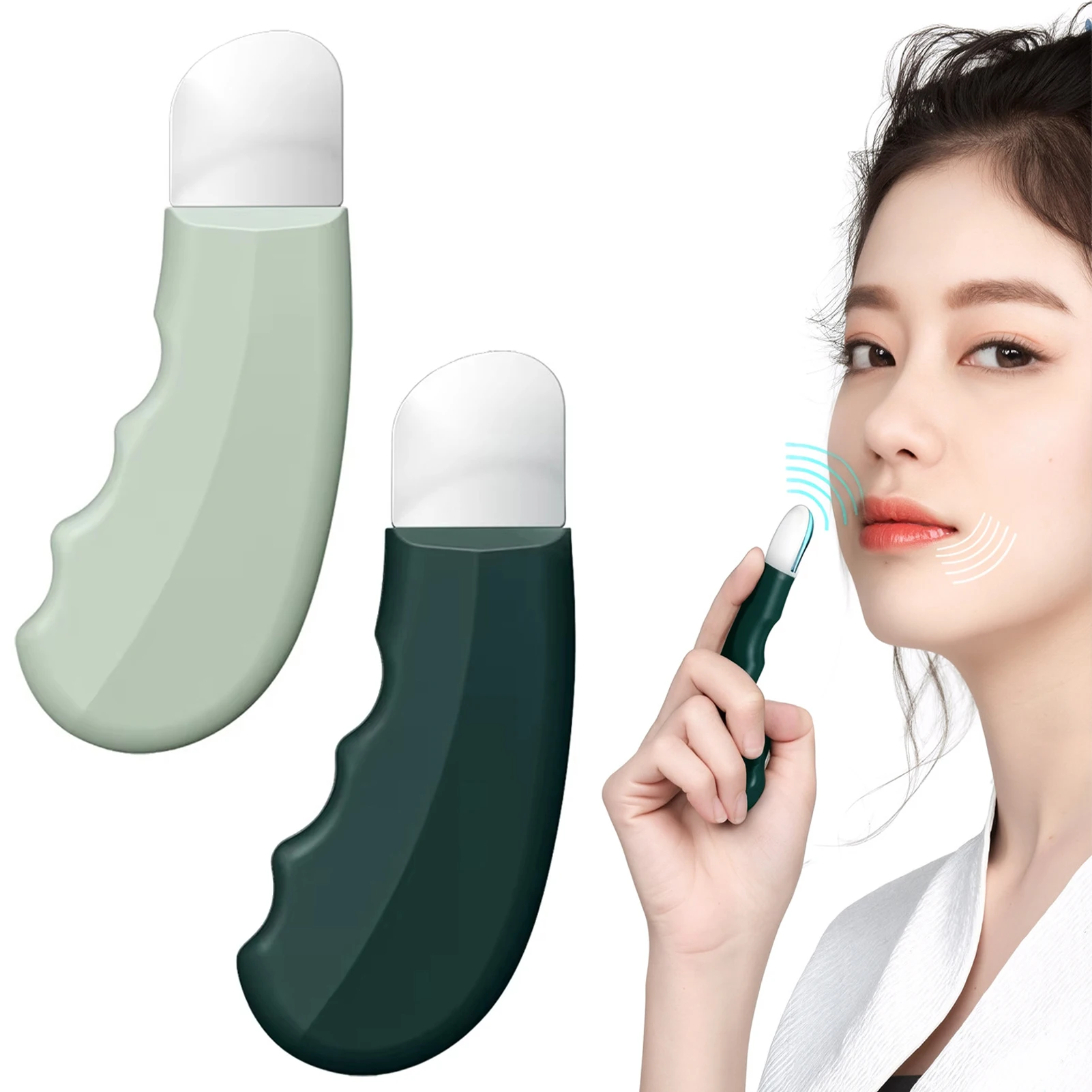 ملعقة تنظيف الوجه اليدوية لتنظيف البشرة للنساء والرجال تعزز البشرة النظيفة والمتوهجة