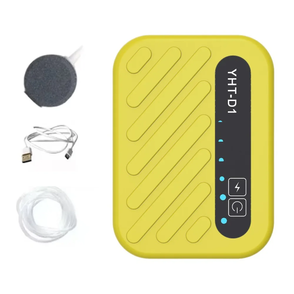 

Mini Aquarium Oxygen Air Pump USB Rechargeable Portable Fish Tank Oxygen Pump Ultra Silent Super Silent Fishing Oxygenator