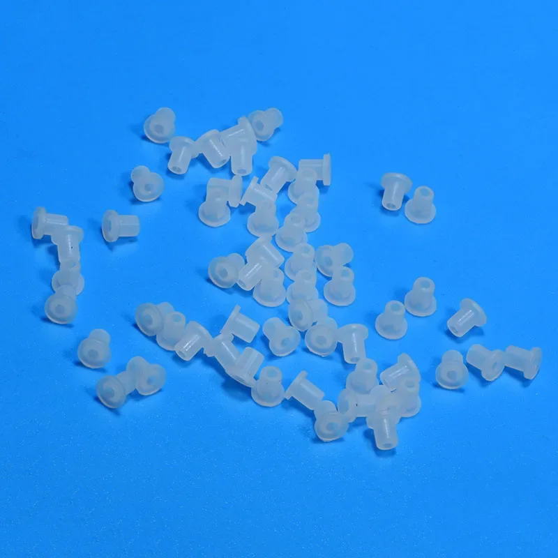 Tube Rubber Hollow Sealing Plug For Ink Cartridge Elbow Stopper Fitting CISS Accessories