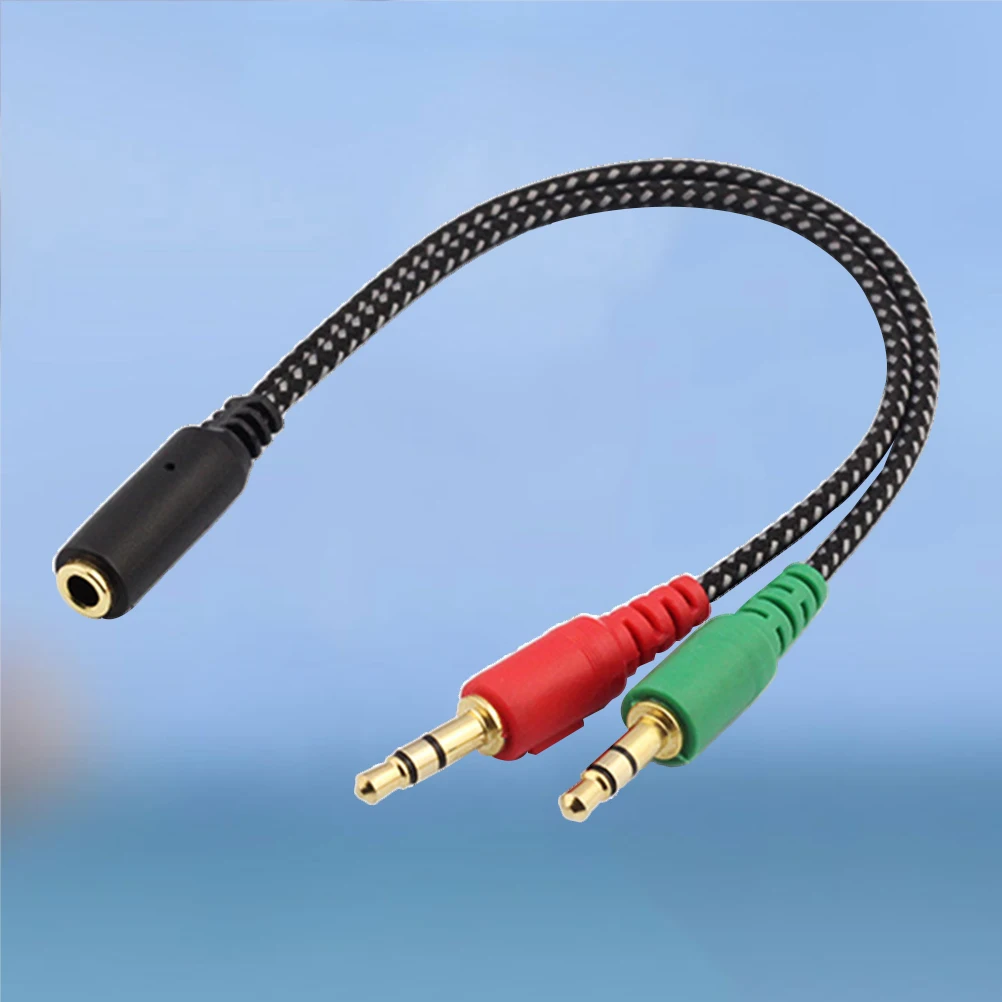 audioadapter headset adapter pc headset adapter pc audio adapter oortelefoon adapter