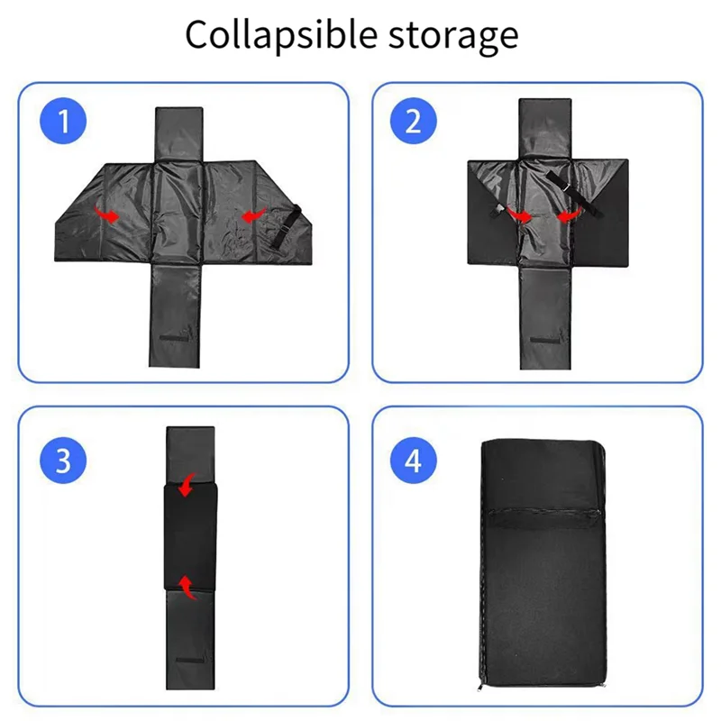 

AED2-Portable Folding Bike Storage Box Folding Bicycle Storage Box For Brompton Folding Storage Dustproof Box Waterproof