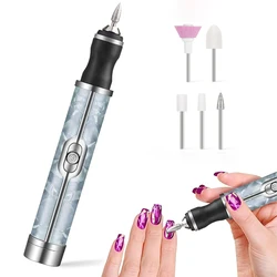 YIKOOLIN Rechargeable Cordless Nails Drill Machine Set 20000RPM Electric Nails File for Acrylic Gel Nails Manicure Pedicure Tool