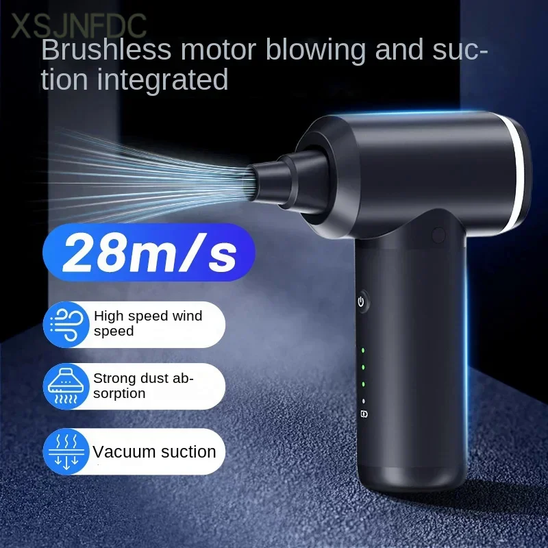 Multifunctional Blowing Suction Charging Four-in-One Car Cleaner Household Cleaning Wireless Mini-Portable Dust Blower Car