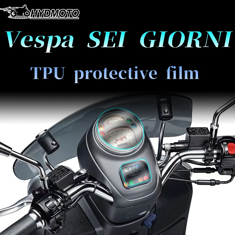 For Vespa 6 SEI GIORNI Motorcycle Transparent TPU Hydraulic Coagulation Instrument Membrane