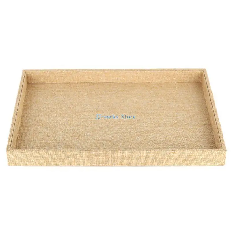 

37JB Gray Ring Trays Accessory for Jewelry Showcase Storage Displays Home Organization Decor Display Base Holder