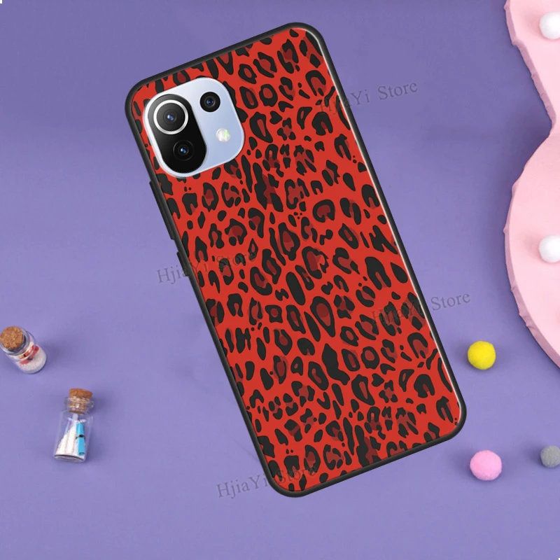 African Leopard Print Case For Xiaomi Mi 10T 11T Pro 9 10 11 Lite Ultra POCO M3 M4 F3 X3 Pro Phone Cover Fundas