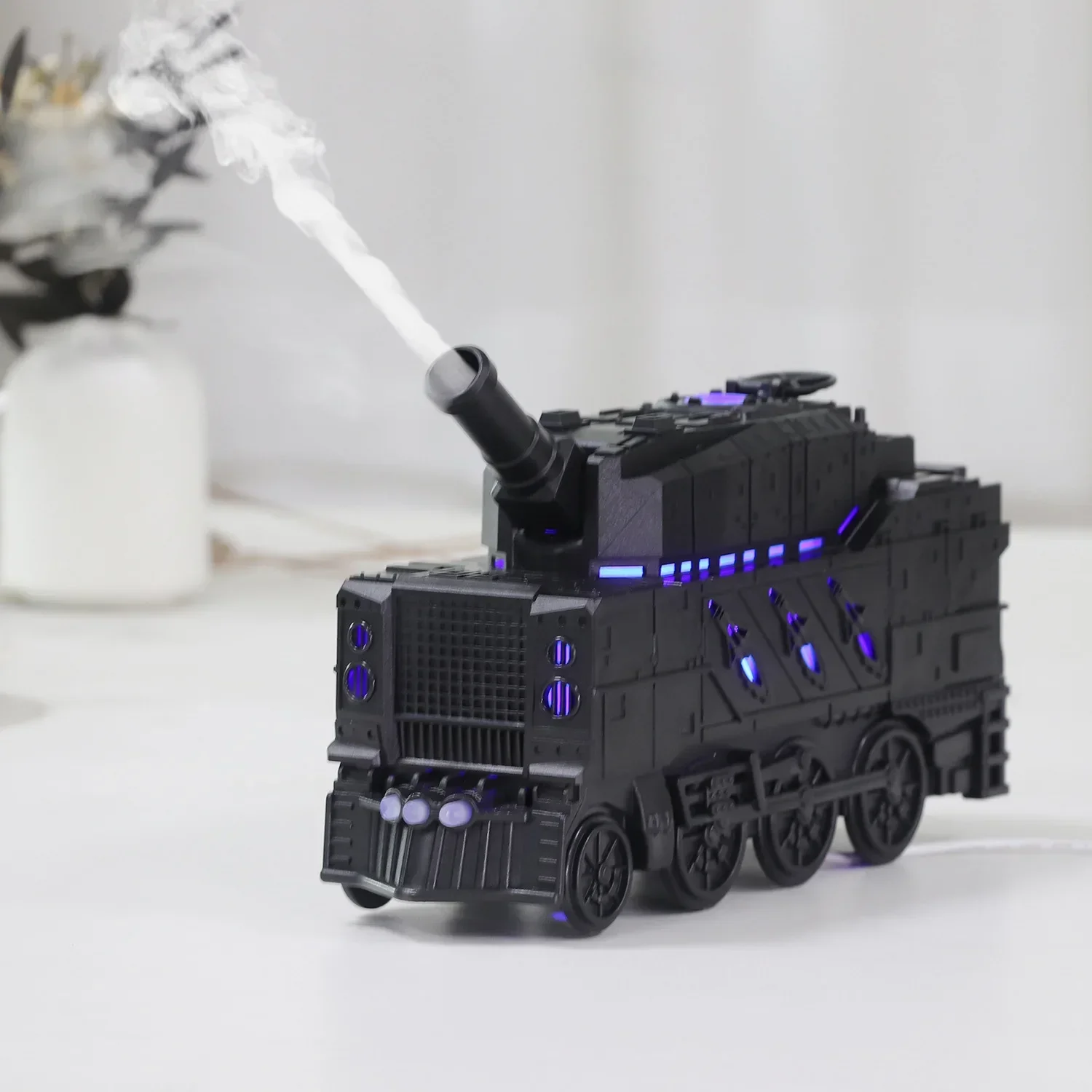 New Aromatherapy Machine Tank Spit Circle Aromatherapy Humidifier Lamp Spit Circle Hundred Fog Meter Home Train Ultrasonic