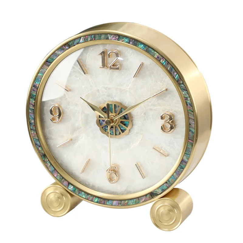 Household desktop clock clock ornament Living room desktop pendulum