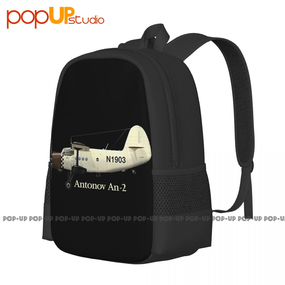 Antonov An-2 Airplane Backpack Large Capacity School Creative Shopping Bag Riding Backpack