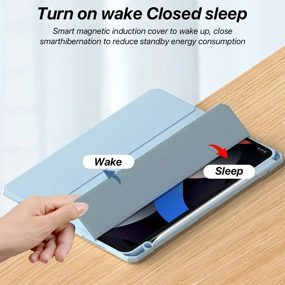 Para IPad Pro 12,9 11 Funda Accesorios para iPad 9,7 5/6th Air1/2 10th 10,5 Air3 Air4/5th Mini6 Generación Funda protectora