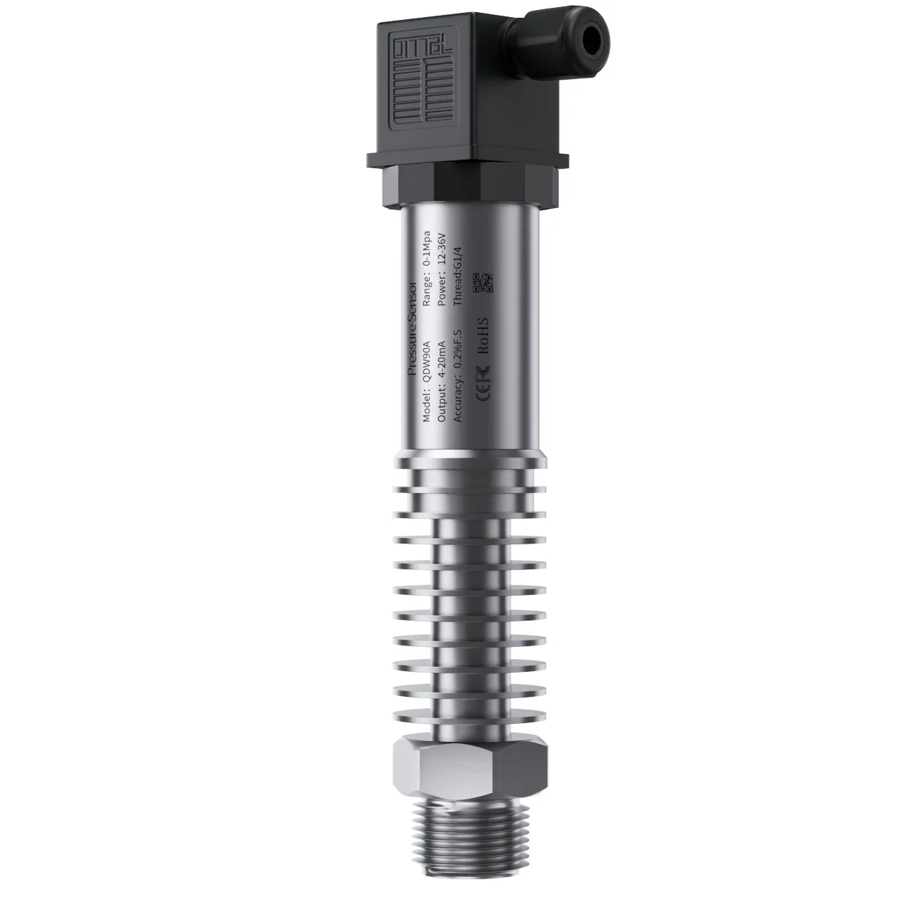 Temperatura Sensor de Pressão da Água Óleo Gás Vapor Caldeira Transdutor Quente Transmissor 16bar 1mpa 500kpa Alta