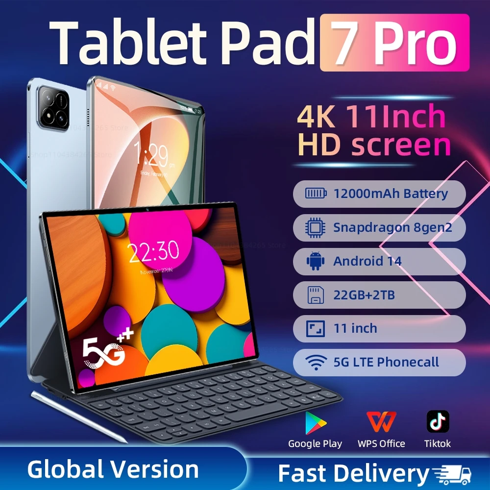 2025 New Pad 7 PRO Global Version 11