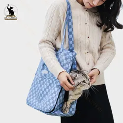 Portable Outgoing Puppy Cat Carrier Dog Walking Bags Pet Mesh Breathable Outgoing Travel Pets Shoulder Carrying Bags