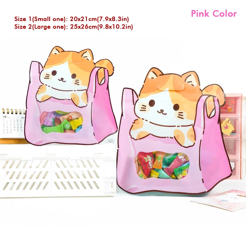 20Pcs 50Pcs Kunststoff Tragbare Cartoon Schulranzen Süßigkeiten Snack Abdichtung Taschen kinder Geburtstag Hochzeit Party Kreative Geschenk Tasche – Detail 12
