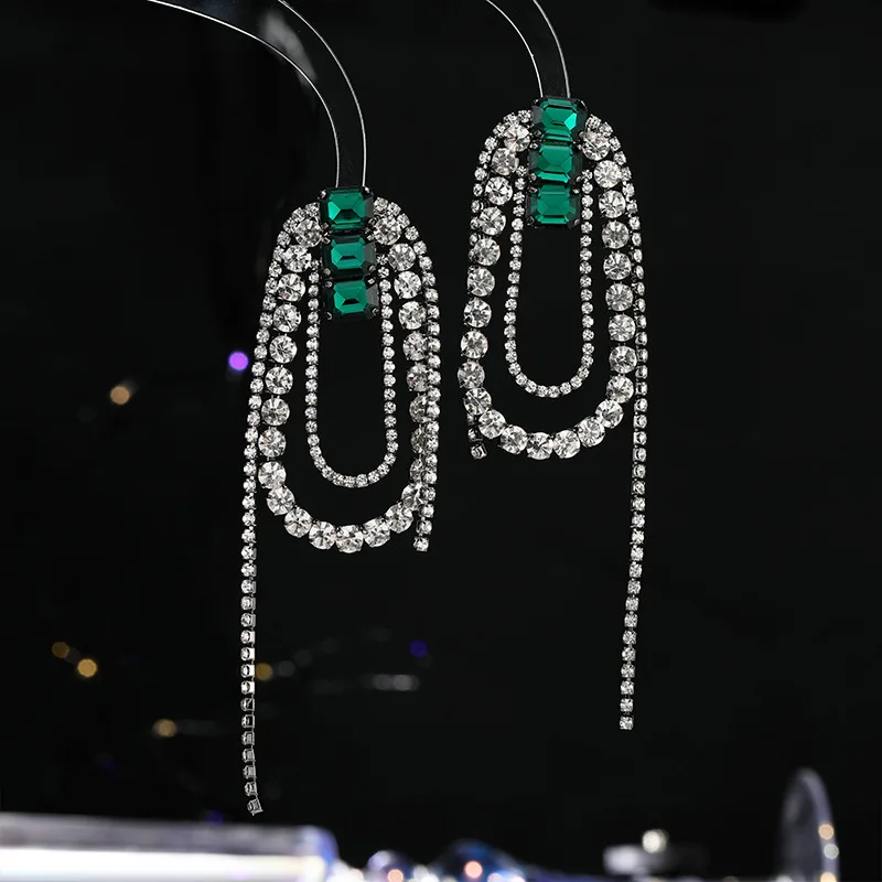 fxlry-brincos-longos-para-mulheres-novo-estilo-corrente-zircao-verde-retro-franja-francesa-joias-de-casamento-luxo