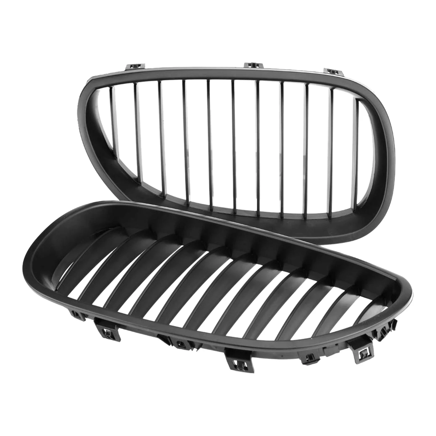 

Front Bumper Kidney Sport Grille Grill Replacement for BMW E60 E61 528I 535I 525I 530I 530Xi 545I M5 2003-2009 Matte