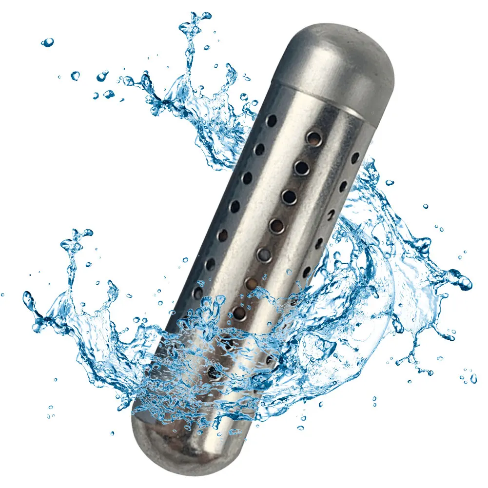 

Alkaline Water Stick Stainless Steel PH Alkalizer Ionizer Water Purifier Filter Naturally Increases PH Levels Decreases ORP