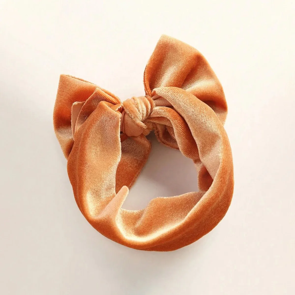 4 шт., бархатные повязки на голову для девочек, на осень/зиму