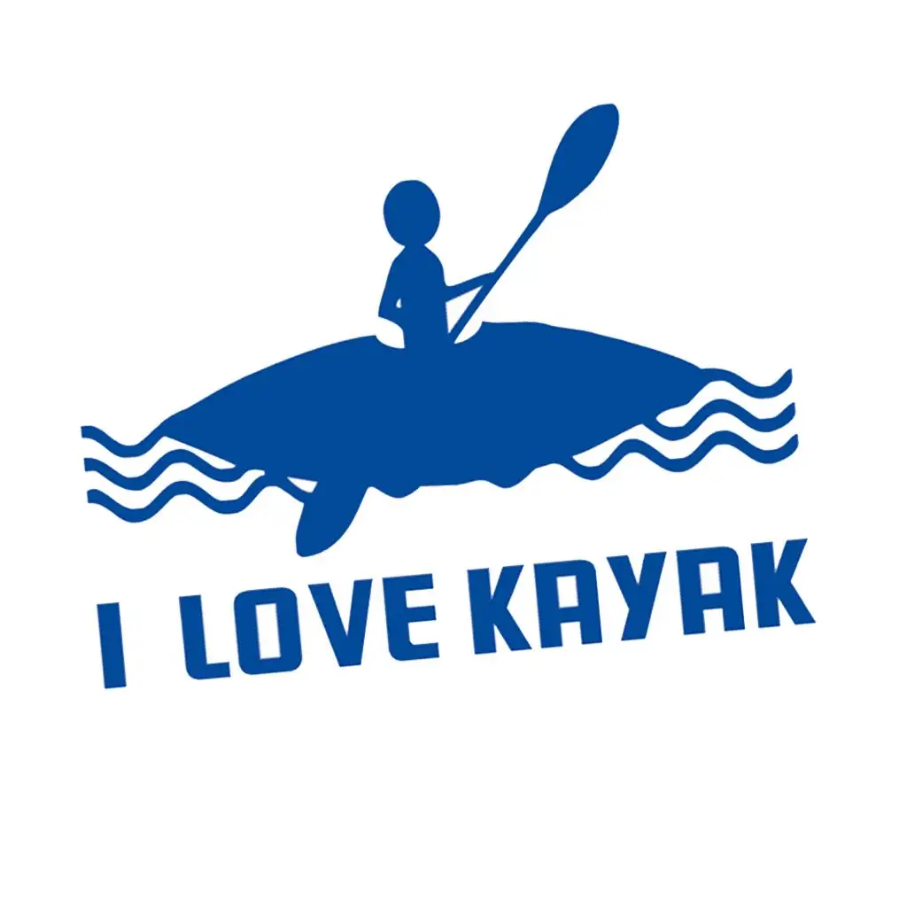 

KAYAK Sticker Decals Decor for Kayak Canoe Boat Graphics Accessory