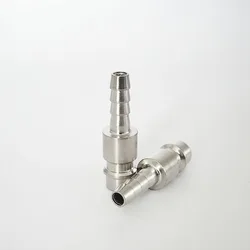 6mm/8mm/10mm/12mm Hose Barb EU Type Plug Pneumatic Fitting European Standard Quick Connector Coupler Adapter For Air Compressor