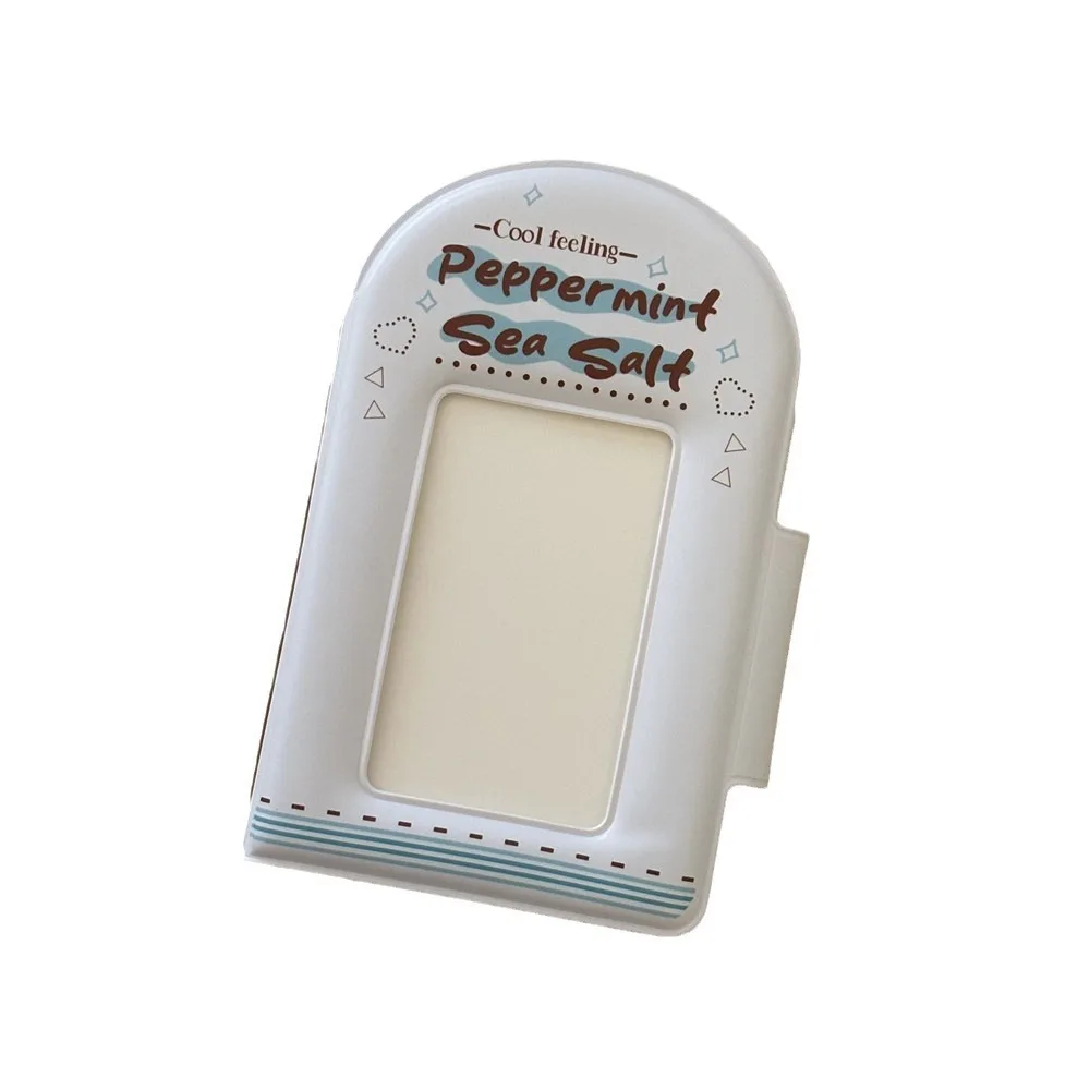 Ins Azul Verde Sal Marinho 3 Polegadas One Palace Grid Polaroid Love Bean Pequeno Cavalo Burberry Álbum de Cartão de Armazenamento