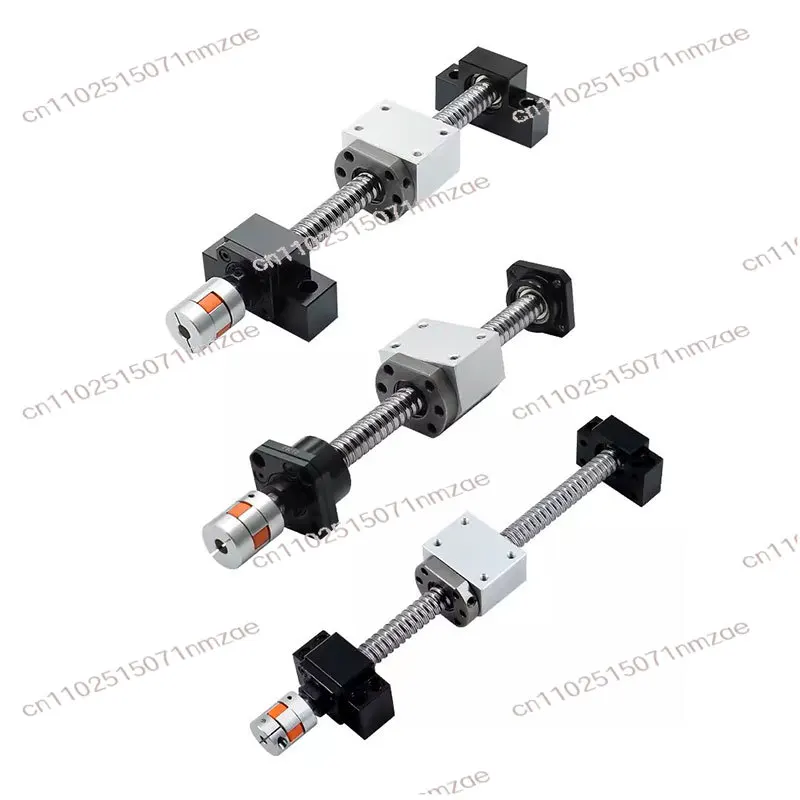 ‌CNC Ball Screw Kit SFU/RM1605/2005/3205 w/ Flange Nut, Shell, End Supports & Coupling