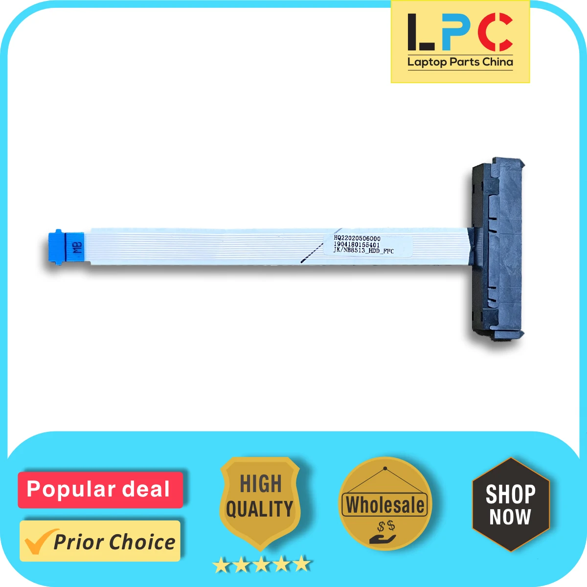 

HDD Cable for Acer Aspire 5 A514-53 A514-53G-37FG A315-22 New Laptop Hard Drive Connector Cable 50.HE8N8.007 HQ22020516000