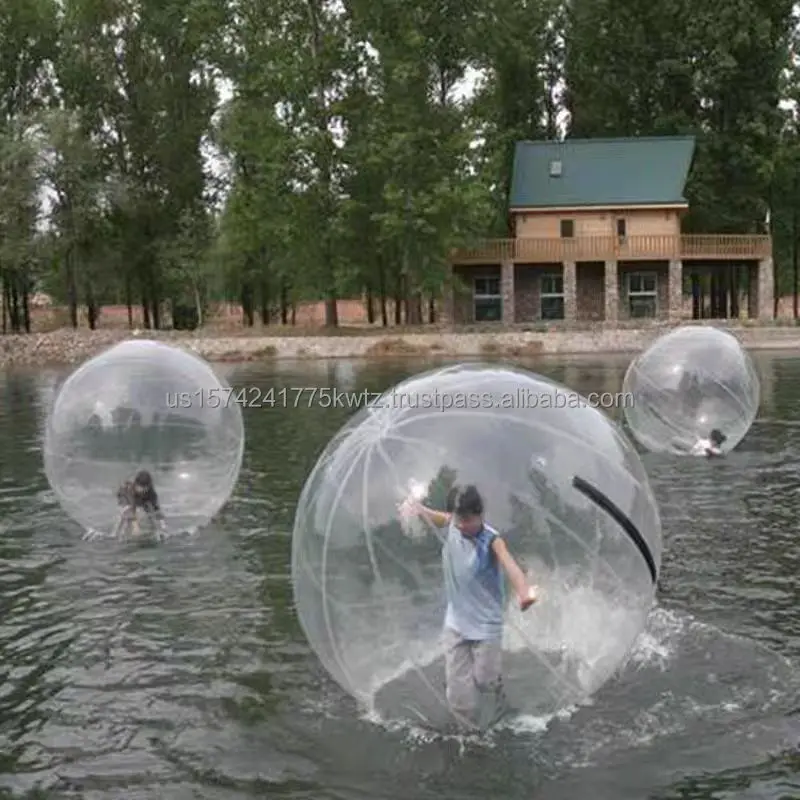 ลูกกลิ้งน้ำเป่าลมพีวีซีใส - ของเล่นเกมน้ำสำหรับเด็กและผู้ใหญ่