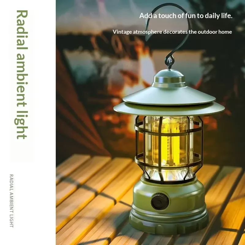 CP01 LED Camping Light - Horse Lantern Type, 5000mAh Battery, Suitable for Outdoor Long Battery Life, Ideal for Horse Shed