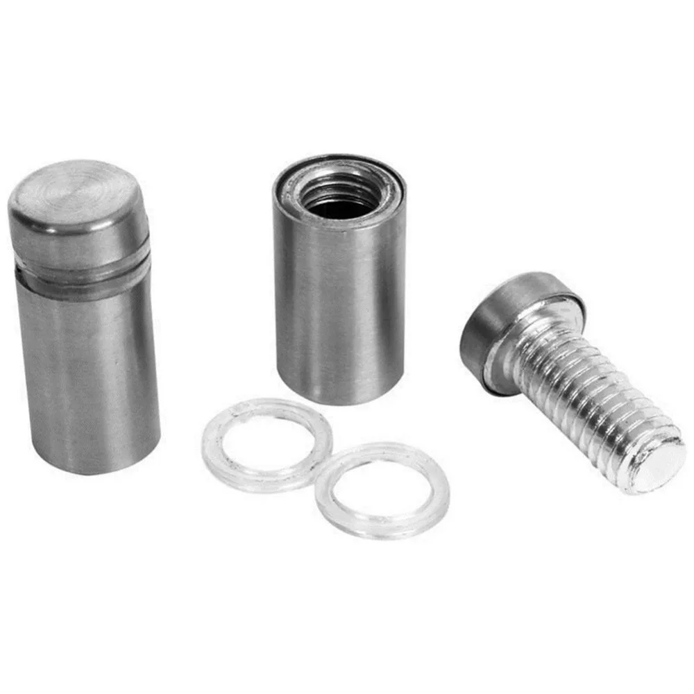 Customized Transparent Acrylic House Number Signs Door Plates Plaques With Silver Aluminum Backing Panel Door Number Plate