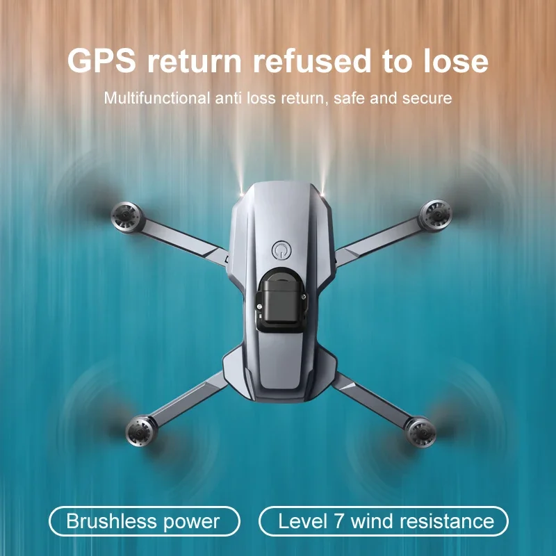 RG101 PRO FPV Drone 5G WiFi Laser Obstacle Avoidance Brushless Motor 6K HD Dual Camera GPS Return Professional Quadcopter Drone