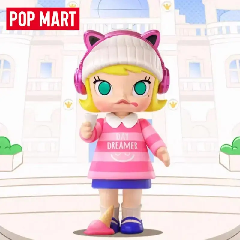 

POP MART Molly My Instant Superpower Series Blind Box Mystery Box Kawaii Ornaments Figurines Home Decor Desktop Model Dolls Gilr
