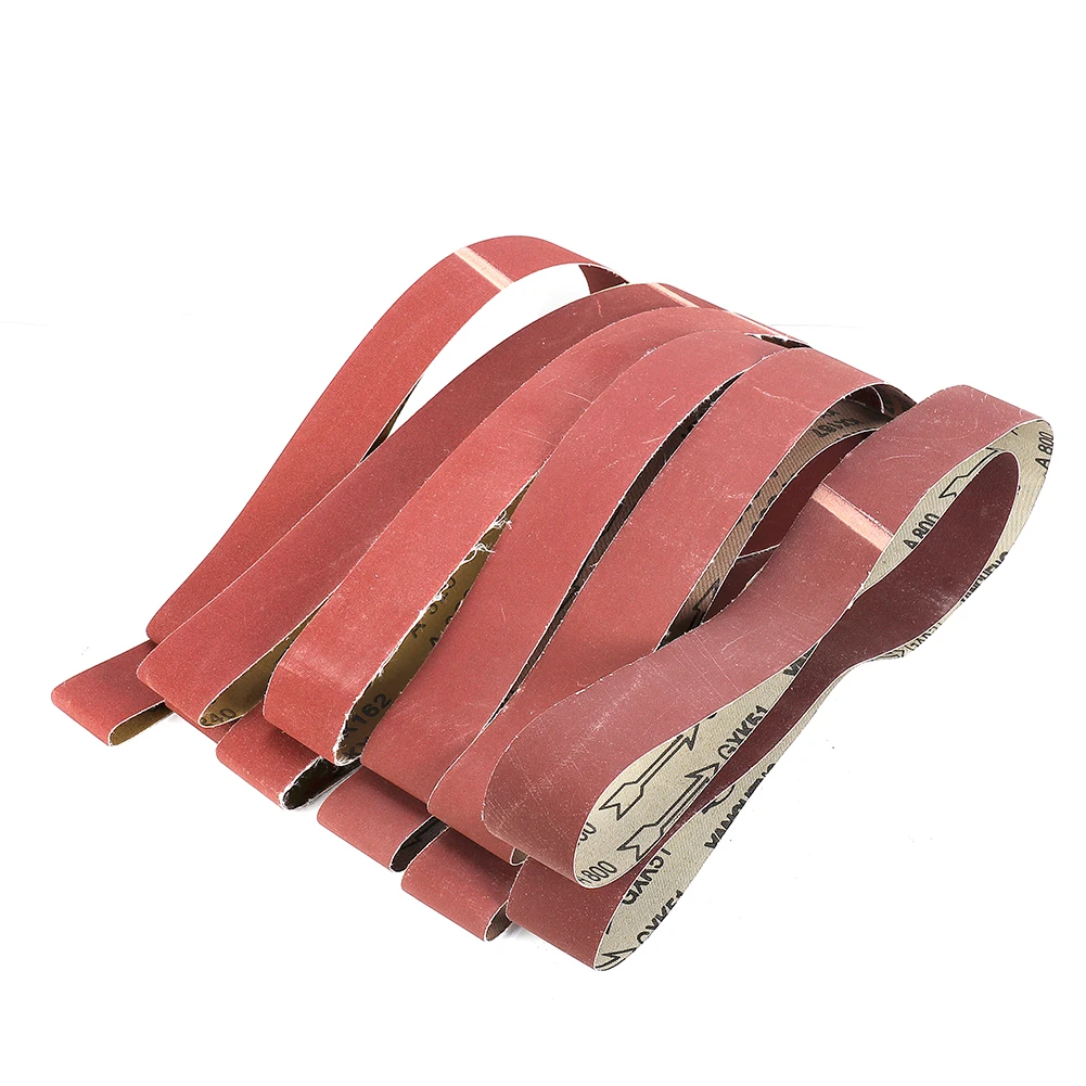 6ชิ้น/เซ็ต2 \\\ \\ "x 72 \\\\" "เข็มขัดกระดาษทรายกรวดละเอียด5x182ซม. สำหรับการวิ่งที่ราบรื่น