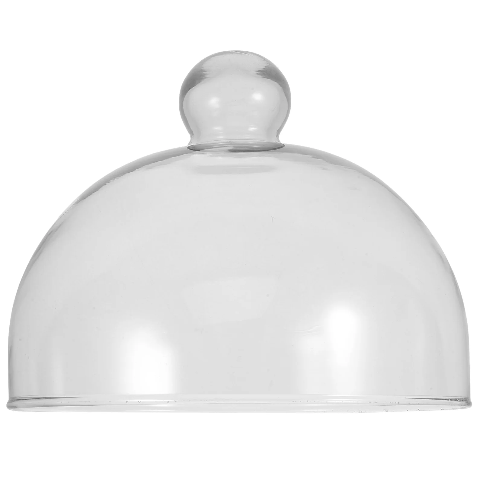

Glass Clear Food Dome Cake Protective Cover Transparent Dessert Display Dome for Home Bakery Restaurant Hotel Use